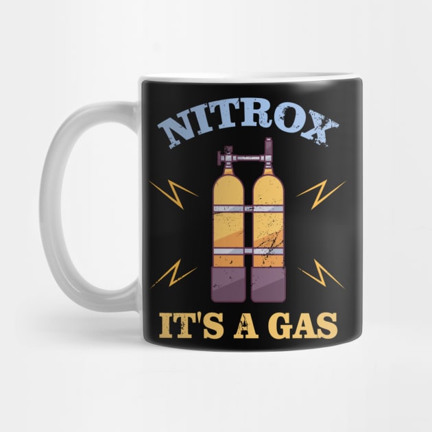 Funny Scuba Diver Nitrox Nitrogen Diving Gas Dive Lover by melostore